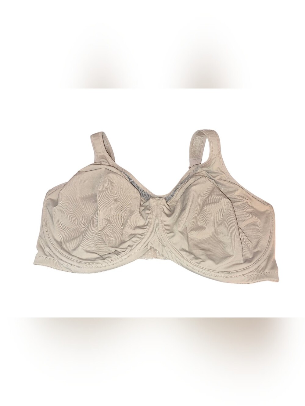 HSIA Cool Comfort Smoothing Unlined Minimizer Underwire Bra Size 38I Light Beige